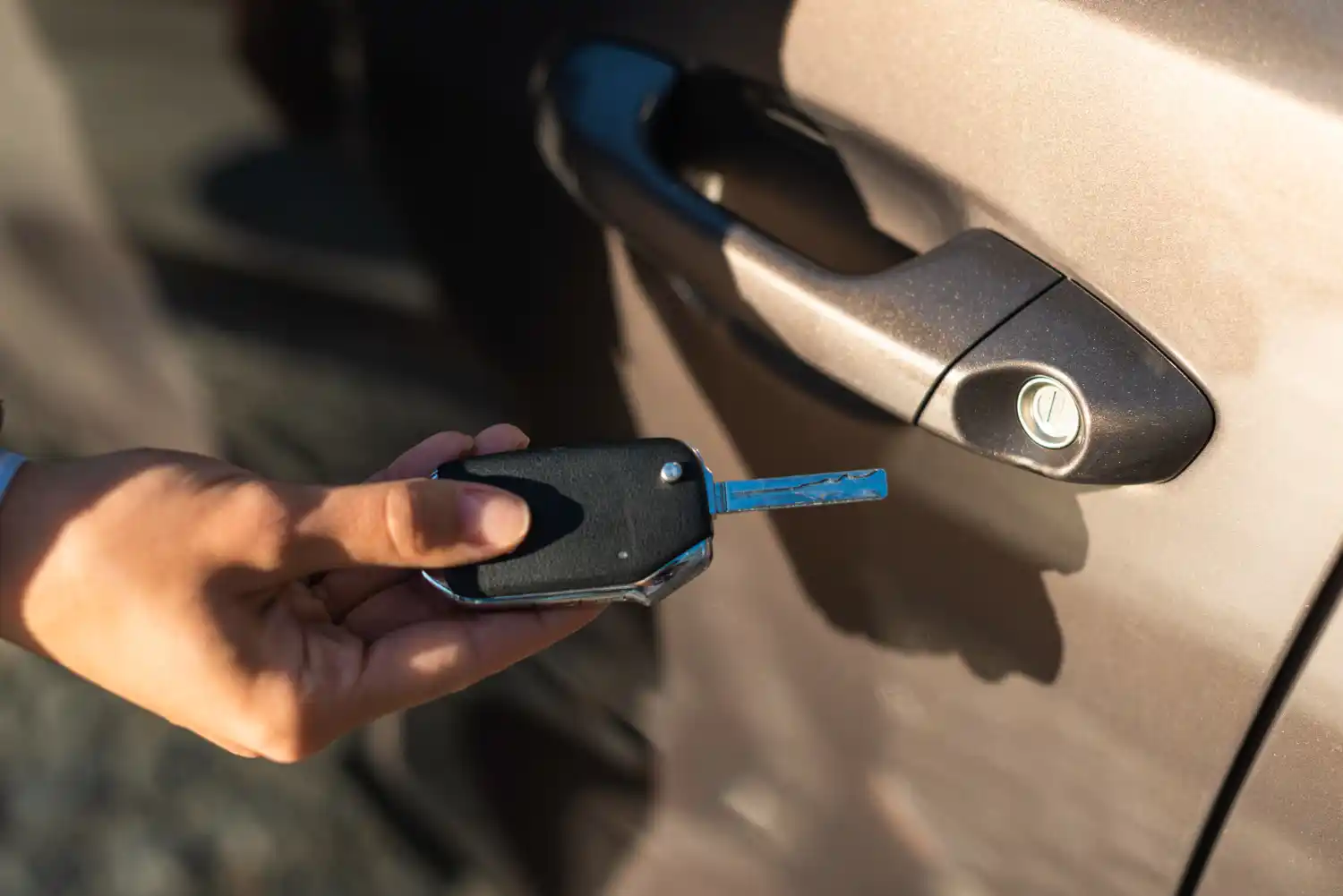 Deadbolt lock installation service by a residential locksmith in Nokomis, FL